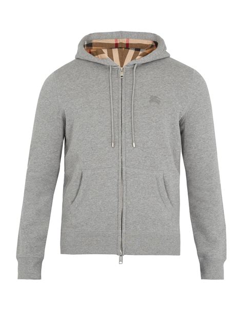 burberry hoodie grau